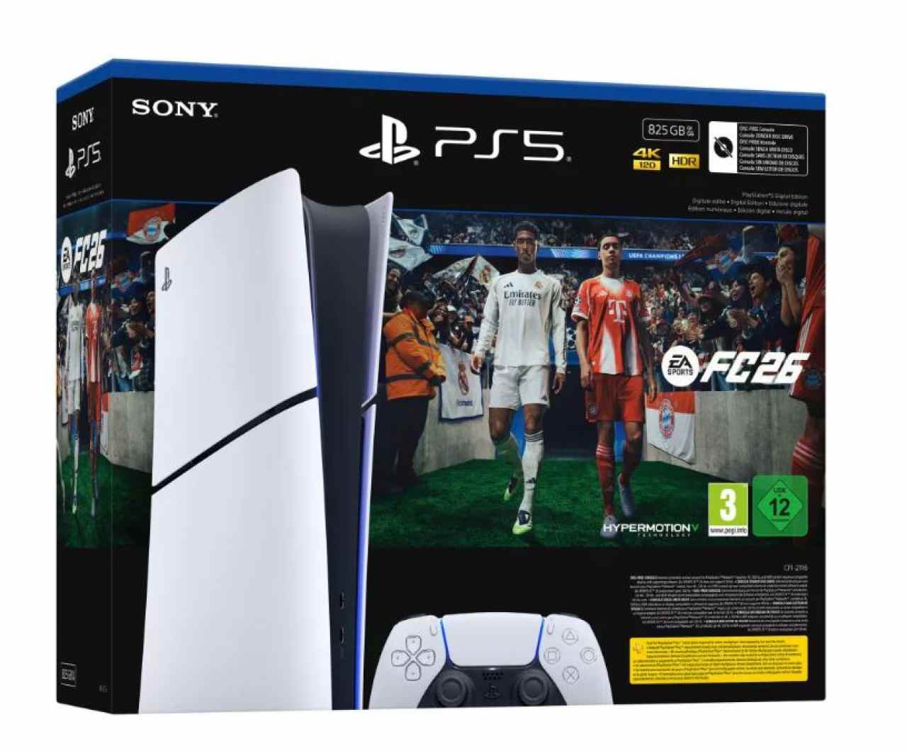 SONY Playstation 5 digitális kiadás 825GB-EA SPORTS FC 26