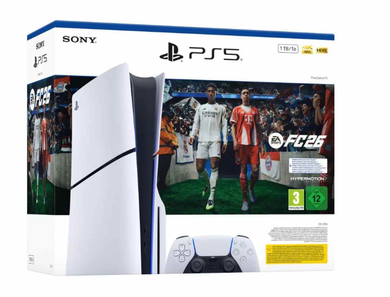 SONY Playstation 5 konzol 1TB-EA SPORTS FC 26