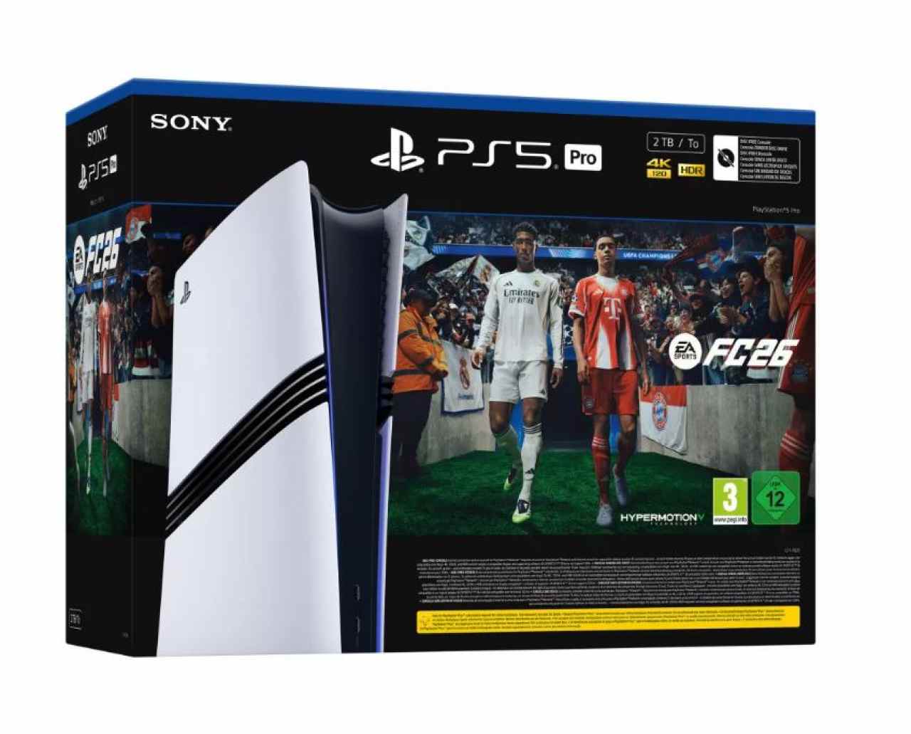 SONY Playstation 5 konzol 2TB-EA SPORTS FC 26