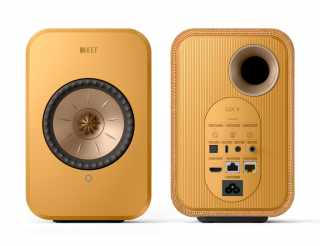 KEF LSX II aktív vezeték nélküli hangsugárzó pár, borostyán #3