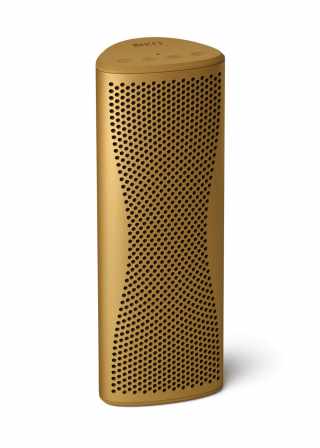 KEF MUO Bluetooth hangszóró, borostyán #5