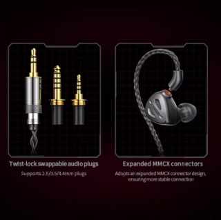 FiiO FH9 IEM fülhallgató Fekete #2