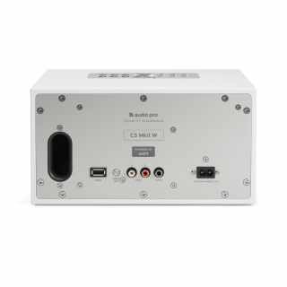 Audio Pro C5 MkII W vezeték nélküli multiroom hangszóró, fehér #3