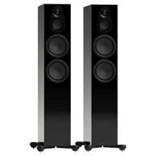 MONITOR AUDIO SILVER 300 8G háromutas Hi-Fi álló hangsugárzó, magasfényű fekete #1
