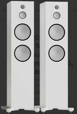 MONITOR AUDIO SILVER 500 8G háromutas Hi-Fi álló hangsugárzó, szaténfehér #1