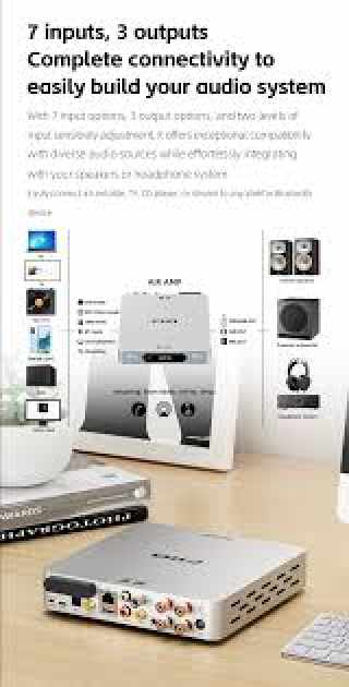 FiiO Air Amp Streamer és erősítő - Ezüst #3