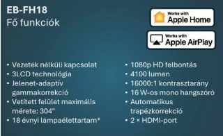 Epson EB-FH18 (V11HB59240) Projektor #3