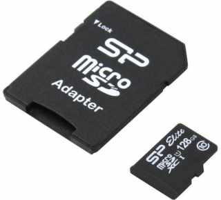 Silicon Power microSDXC Elite 128GB Class 10 SP128GBSTXBU1V10SP