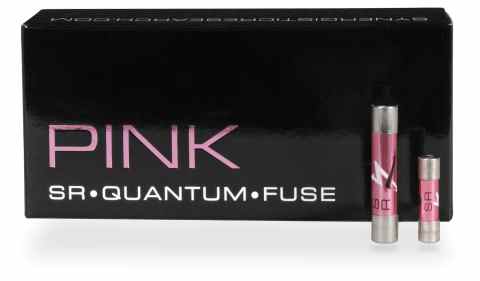 SYNERGISTIC RESEARCH PINK biztosíték 5x20mm, lassú kioldású, 1A