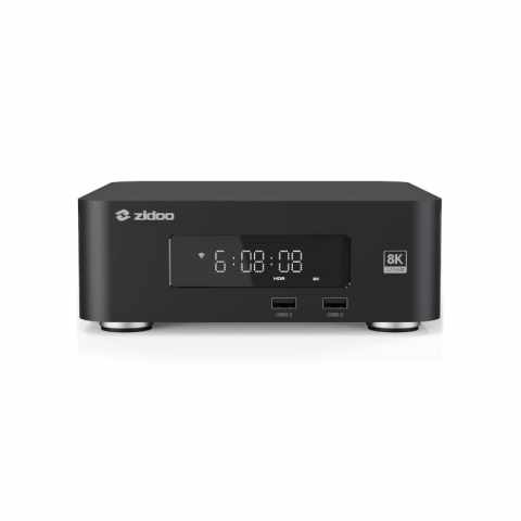Zidoo Z30 PRO 8K, HDR és Dolby Vision médialejátszó, MQA támogatással.