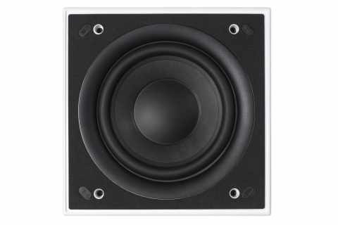 KEF Ci200QSb-THX ultralapos beépíthető mélynyomó, négyzet alakú, pár