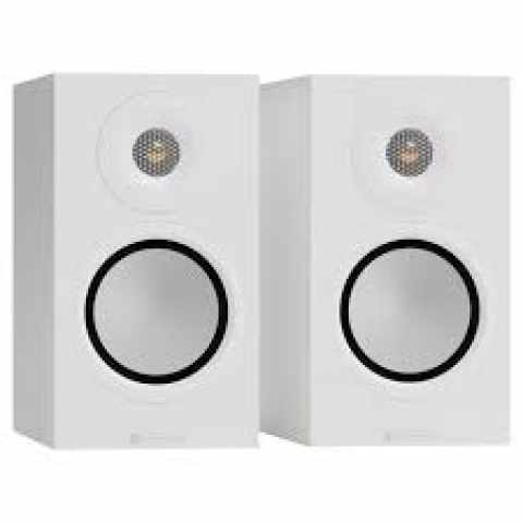 MONITOR AUDIO SILVER 50 8G kétutas Hi-Fi polcsugárzó, szaténfehér