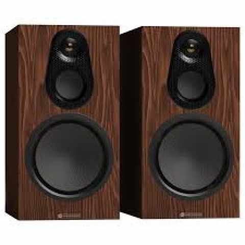 MONITOR AUDIO SILVER 100 8G háromutas Hi-Fi polcsugárzó, európai dió