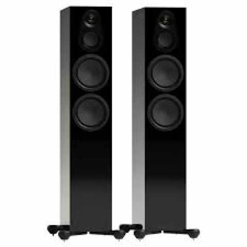 MONITOR AUDIO SILVER 300 8G háromutas Hi-Fi álló hangsugárzó, magasfényű fekete