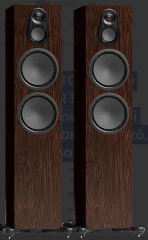 MONITOR AUDIO SILVER 500 8G háromutas Hi-Fi álló hangsugárzó, európai dió